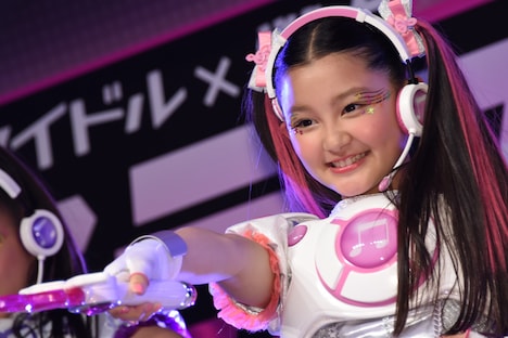 テレビシリーズ「アイドル×戦士 ミラクルちゅーんず!」一ノ瀬カノン役の内田亜紗香。