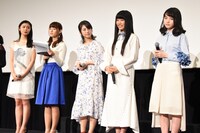 劇場版「咲-Saki-」完成披露上映会の様子。