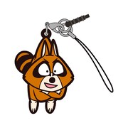 「アライグマくん つままれストラップ」