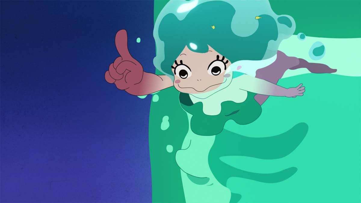 劇場アニメ「夜明け告げるルーのうた」より。