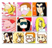 公式モバイルサイト内で展開されるアイテム。