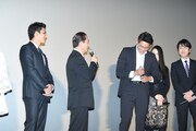 「相棒-劇場版IV-首都クライシス 人質は50万人！特命係 最後の決断」東京プレミア舞台挨拶の様子。