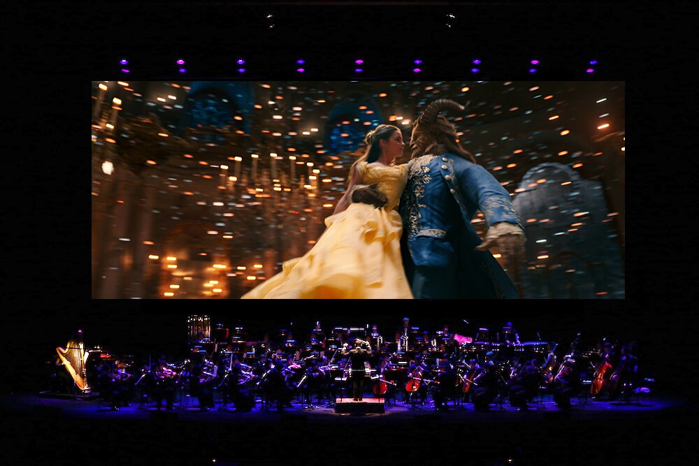 実写版「美女と野獣」のオーケストラ演奏付き上映イベント開催