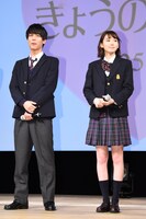 「きょうのキラ君」完成披露の様子。