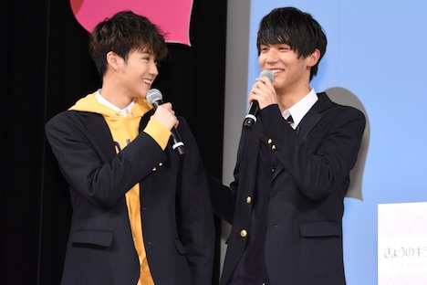 「きょうのキラ君」完成披露の様子。