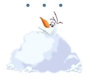 「アナと雪の女王」ポップアップスタンプ (c)Disney