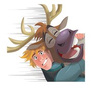 「アナと雪の女王」ポップアップスタンプ (c)Disney