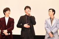 左から横浜流星、杉野遥亮、成田凌。