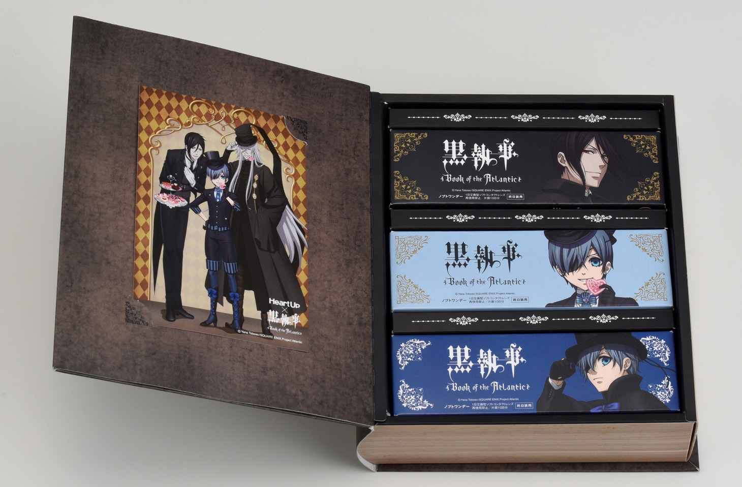 「RINDA 1DAY COLOR 黒執事」の「スペシャルBOX」。