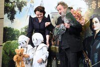 「ミス・ペレグリンと奇妙なこどもたち」来日記者会見の様子。