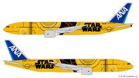 C-3PO ANA JETの外観。