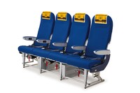 C-3POデザインのヘッドレストカバー（普通席のみ）。