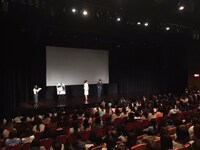 「一週間フレンズ。」試写会の様子。