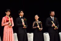 「2016年 第90回キネマ旬報ベスト・テン」表彰式の様子。