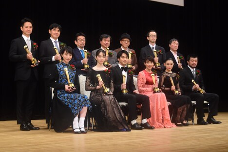 「2016年 第90回キネマ旬報ベスト・テン」表彰式の様子。