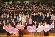 「チア☆ダン～女子高生がチアダンスで全米制覇しちゃったホントの話～」プレミア試写会の様子。