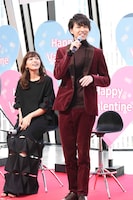 左から川口春奈、松尾太陽。