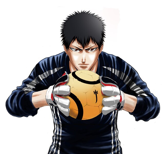 「ピッチディーラー ー蹴球賭場師ー」の主人公・新堂龍司。