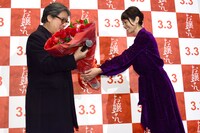 「お嬢さん」ジャパンプレミアの様子。