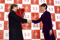 「お嬢さん」ジャパンプレミアの様子。