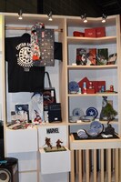 「マーベル」ブースの一部。