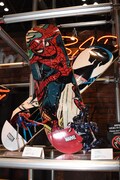 スパイダーマンのスケートボード。