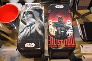 「スター・ウォーズ」ブースに展示されている弁当箱。