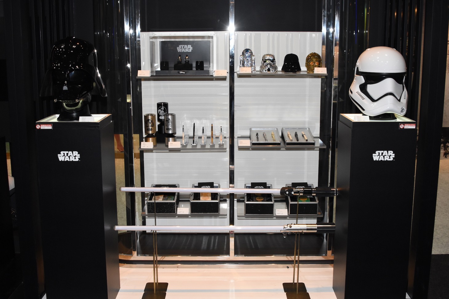 「スター・ウォーズ」ブースの一部。