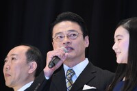 「皆さんが北九州で大変な撮影をしている中、僕は2日で終わってしまいました」と話した神保悟志。