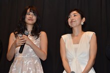 左から飛鳥凛、山口香緒里。