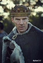 ベネディクト・カンバーバッチ演じるリチャード三世のポストカード。