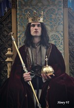 トム・スターリッジ演じるヘンリー六世のポストカード。