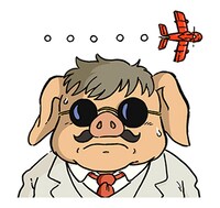 「紅の豚」LINEスタンプ