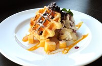 仏のワッフル（850円）