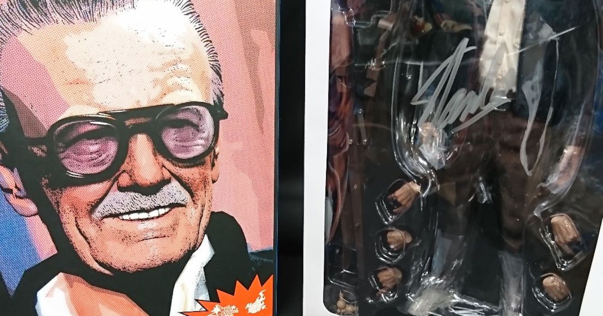 本人のサイン入り！スタン・リーのフィギュアが30体限定で販売 - 映画 
