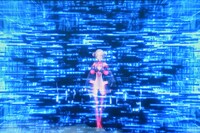 「劇場版 ソードアート・オンライン -オーディナル・スケール-」のARライブイベントよりユナ。