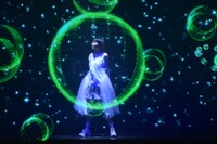 「劇場版 ソードアート・オンライン -オーディナル・スケール-」のARライブイベントよりLiSA。