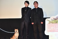 「しゃぼん玉」ワールドプレミアの様子。