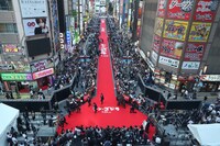 「シン・ゴジラ」ワールドプレミア時のゴジラロード。