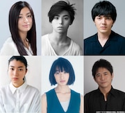 「ナミヤ雑貨店の奇蹟」キャスト。上段左から時計回りに尾野真千子、村上虹郎、林遣都、萩原聖人、門脇麦、成海璃子。