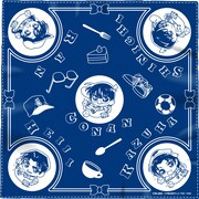 「名探偵コナンカフェ バンダナ（ブルー）」（1026円）