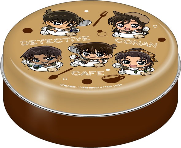「名探偵コナンカフェ 缶入りチョコレート」（864円）