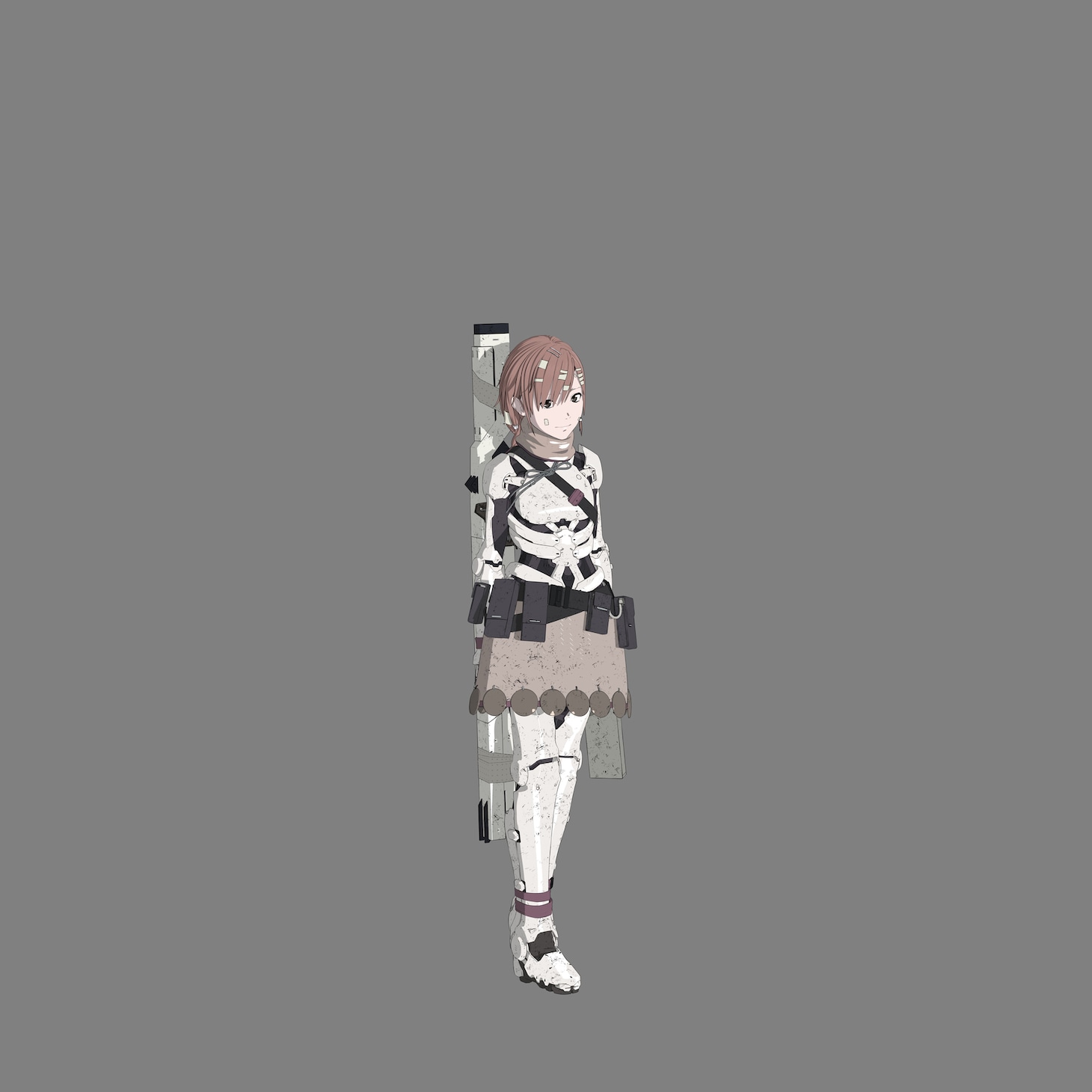 タエのキャラクタービジュアル。