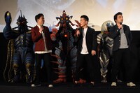 ジャングルポケットと彼らが声を当てた星人たち。