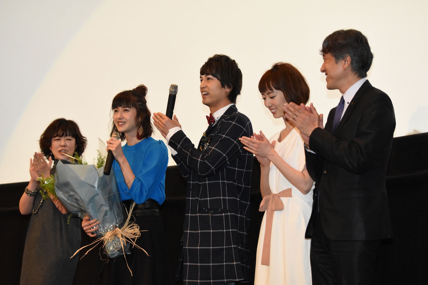“仮面ライダー電王 10周年”×“新宿バルト9 10周年”「劇場版 仮面ライダー電王 俺、誕生！」トークショー付き特別上映会の様子。