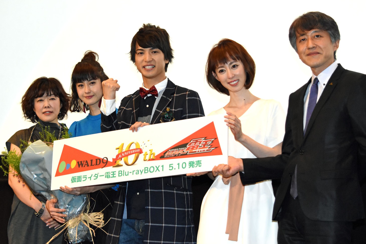 “仮面ライダー電王 10周年”×“新宿バルト9 10周年”「劇場版 仮面ライダー電王 俺、誕生！」トークショー付き特別上映会の様子。