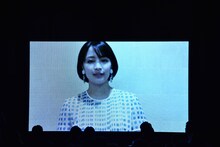 ビデオメッセージを寄せた広瀬すず。