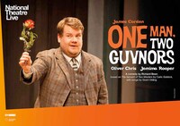 「一人の男と二人の主人」ビジュアル