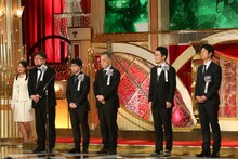 左から樋口真嗣、新海誠、瀬々敬久、中野量太、李相日。