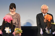 左から武田梨奈、内藤誠。